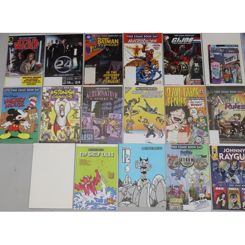 4047 - 22 Free Comic Book Day comics 