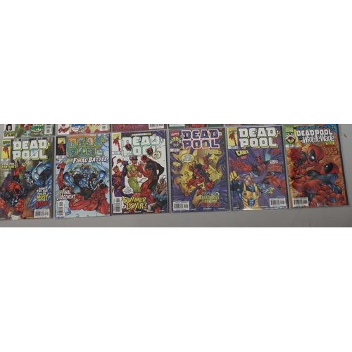 4058 - A running set of 12 Marvel comics 