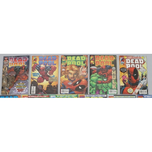 4059 - A running set of 11 Marvel comics 