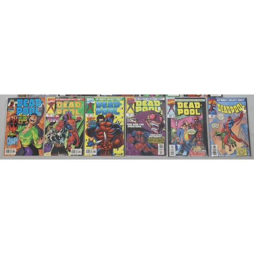 4059 - A running set of 11 Marvel comics 