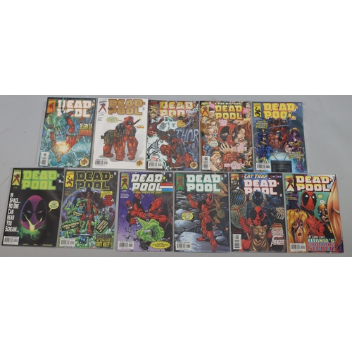 4067 - A set of 11 Marvel comics 