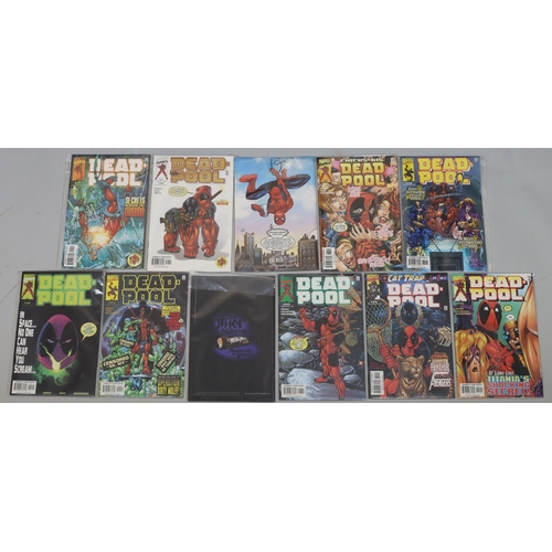 4067 - A set of 11 Marvel comics 