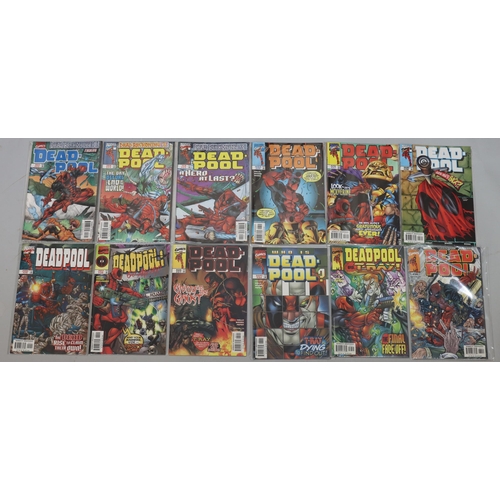 4068 - A set of 12 Marvel comics 