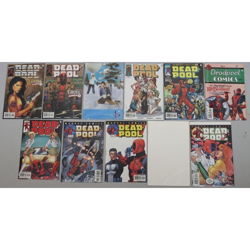 4068 - A set of 12 Marvel comics 