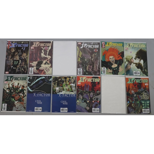 4069 - A set of 12 Marvel comics 