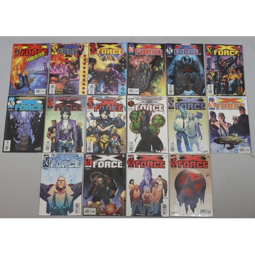 4072 - A set of 16 Marvel comics 