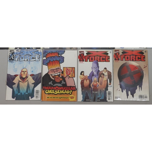 4072 - A set of 16 Marvel comics 