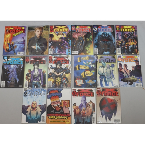 4072 - A set of 16 Marvel comics 