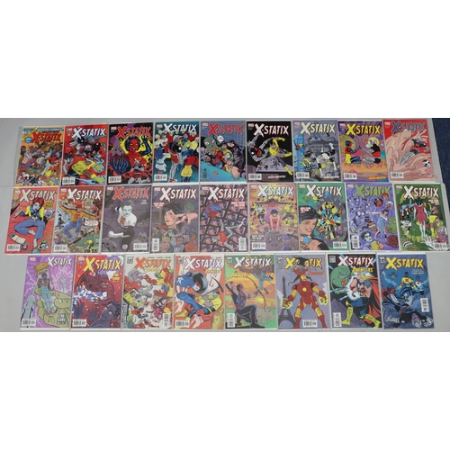 4074 - A running set of 26 Marvel comics 