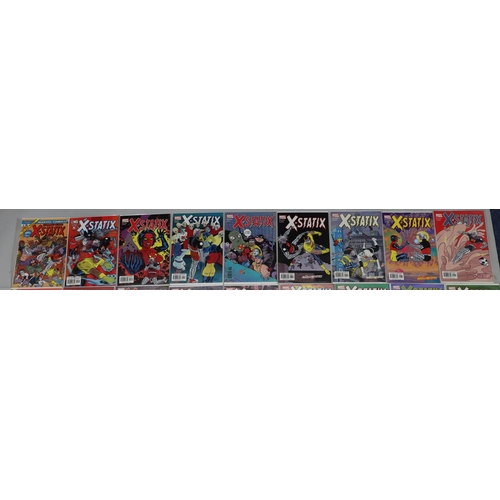 4074 - A running set of 26 Marvel comics 