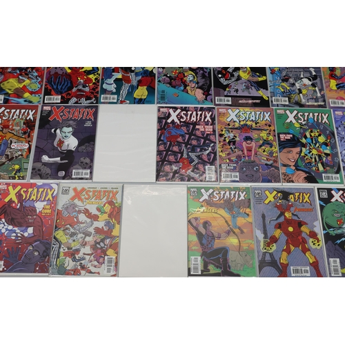 4074 - A running set of 26 Marvel comics 