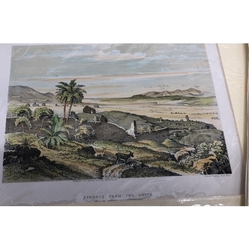 3392 - A large quantity of unframed prints of Israel and surrounding areas, Nazareth, Bethlehem, Hebron, Na... 