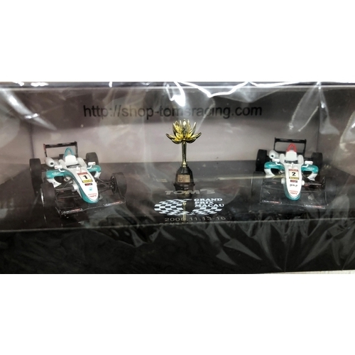 3426 - An Ebro Limited Edition die cast scale model 1/43 box set of 2008 55 Macau GP containing Pole Positi... 