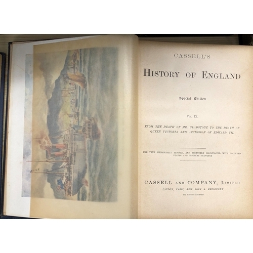 3550 - The British Encylopedia Volumes 1-10, The Wonderland of Knowledge Volumes I - XII and Cassell's Spec... 