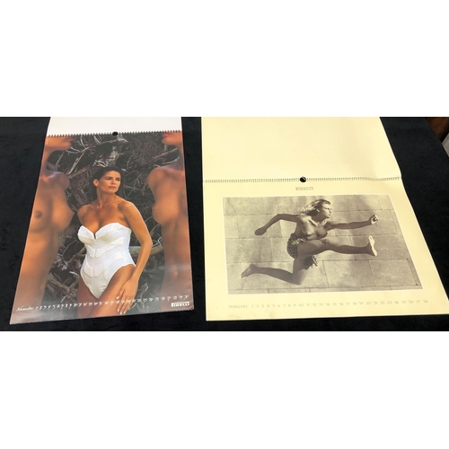 4083 - A 1990 Pirelli Calendar numbered 03265 and a 1993 Pirelli calendar numbered 23753. (2)