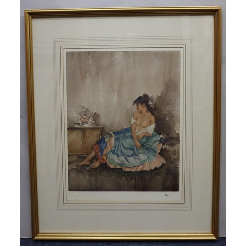 145 - Sir William Russell Flint (1880-1969) limited edition coloured print 