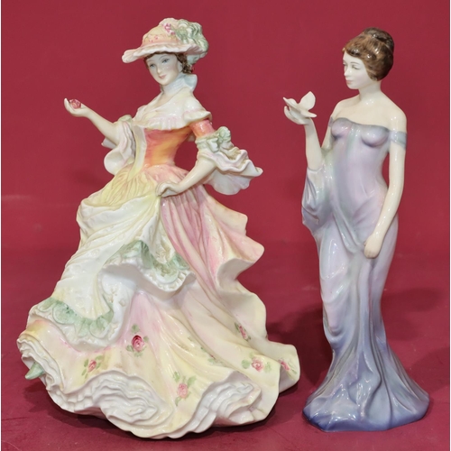 53 - 2 Royal Doulton figurines 