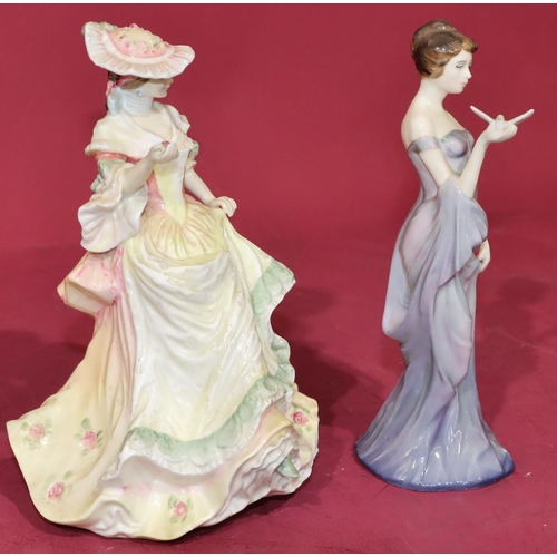 53 - 2 Royal Doulton figurines 