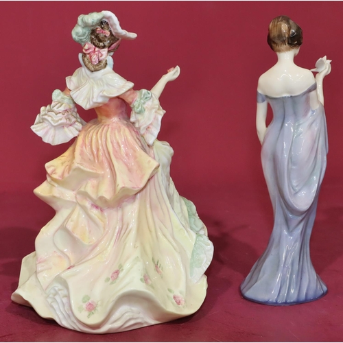 53 - 2 Royal Doulton figurines 