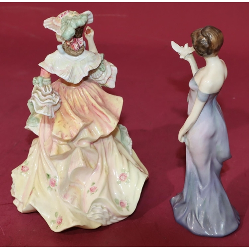 53 - 2 Royal Doulton figurines 