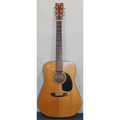 632 - A Fender model F-35 6-string guitar, 105cm long overall