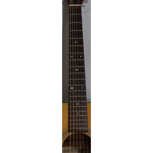 632 - A Fender model F-35 6-string guitar, 105cm long overall