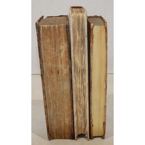 675 - A 19th Century leather bound book,  