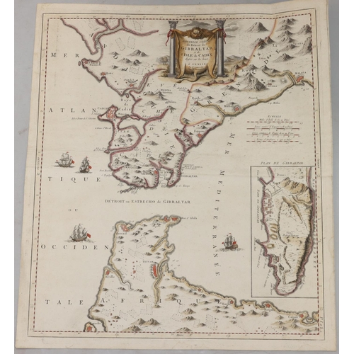 700 - A. Venice, 18th Century hand coloured map 