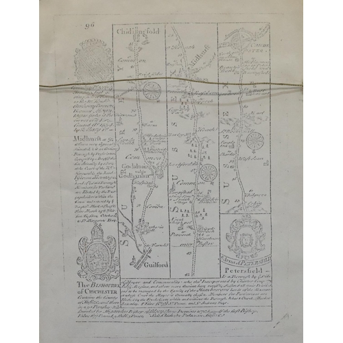 701 - A set of 3 early Continental hand coloured small maps 