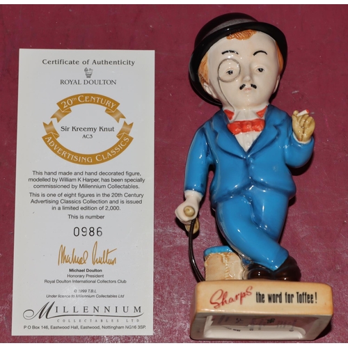 71 - A limited edition Royal Doulton bone china advertising figure 