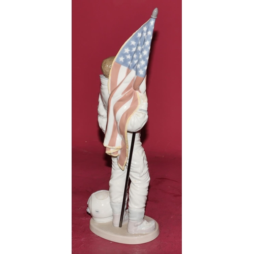 87 - A large Lladro figure of a USA Astronaut 