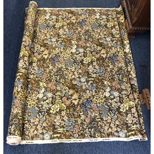 4263 - Approximately 7 metres of Liberty of London Cottage Garden upholstery fabric 143cm wide overall, unu... 