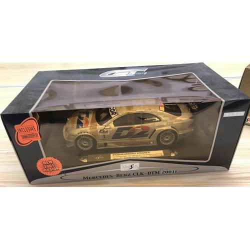 4268 - A boxed Maisto  1/18 scale Mercedes-Benz CLK-DTM 2001