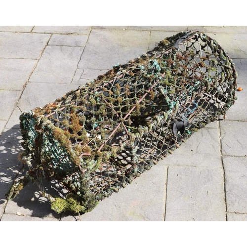 4292 - A fisherman's crab/lobster pot, 92cm wide, 35cm high, 44cm deep. (This item is not held by PF Windib... 