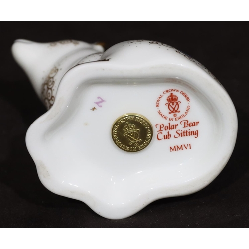 105 - A Royal Crown Derby paperweight 