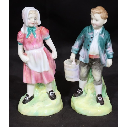 158 - 2 Royal Doulton figurines 