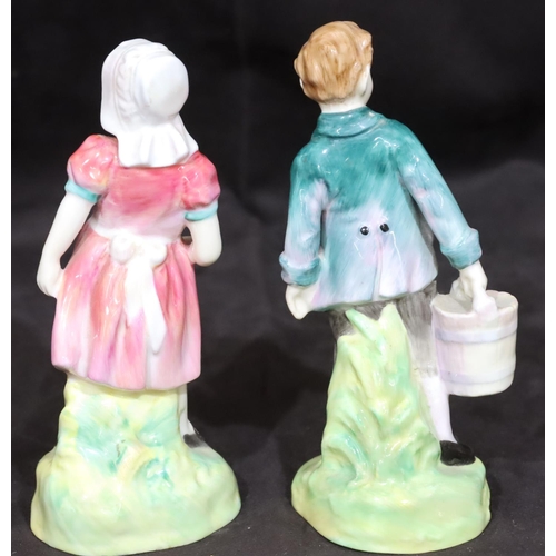 158 - 2 Royal Doulton figurines 