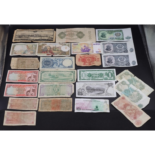 475 - A selection of English and World bank notes, earliest 1920