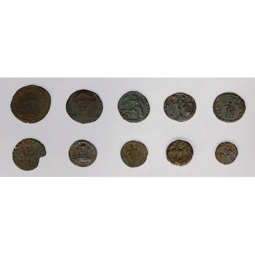 481 - 10 various Ancient coins