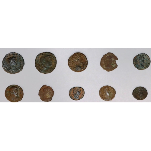 482 - 9 various Ancient coins