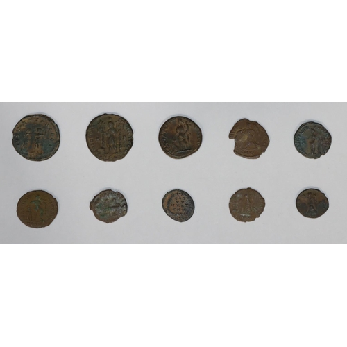 482 - 9 various Ancient coins