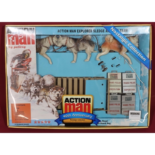 605 - A Palitoy Action Man Explorer sledge and dog team, 40th Anniversary (boxed)