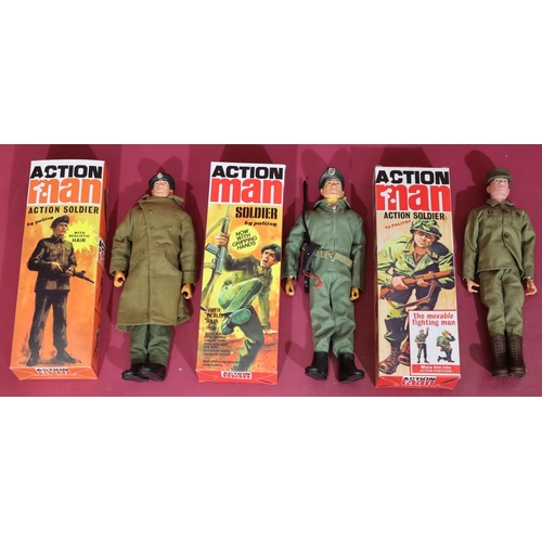 612 - 3 Palitoy Action Man Hasbro 2006 figures (All boxed) (3)