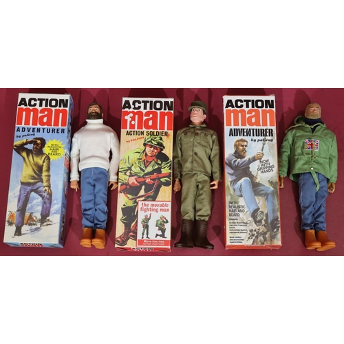 614 - 3 Palitoy Action Man 