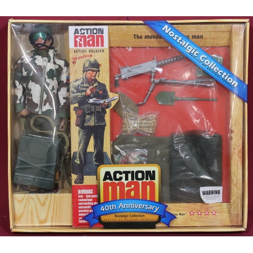 627 - A Palitoy 40th Anniversary Nostalgic Collection Action Man with removable Fighting Man box (Boxed bu... 