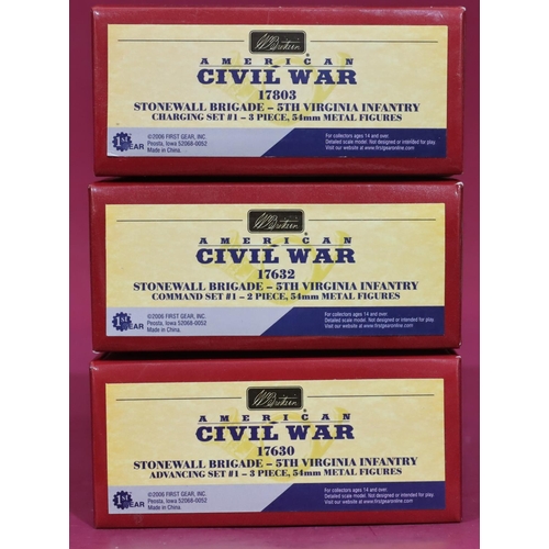 679 - 3 W Britain American Civil War boxed sets 