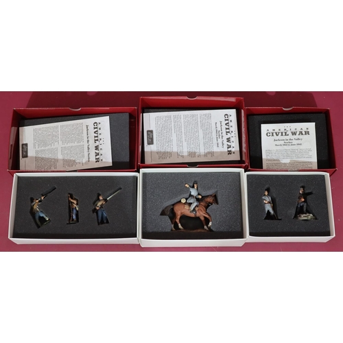 681 - 3 W Britain boxed American Civil War sets 