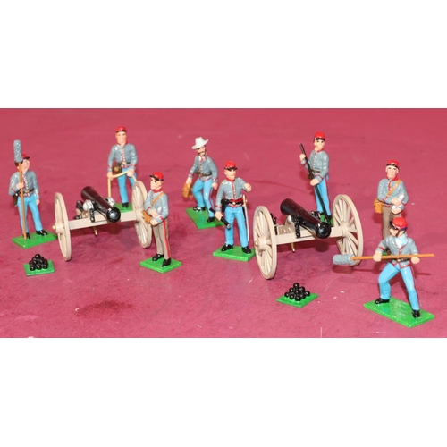 705 - 8 King & Country painted lead figures 