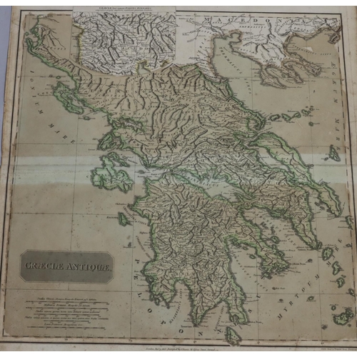 762 - Pt Barrow, 19th Century coloured map,  