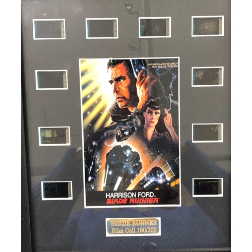 7056 - A Blade Runner Film Cell 180/200 with certificate of authenticity to back and a quantity of Blade Ru... 